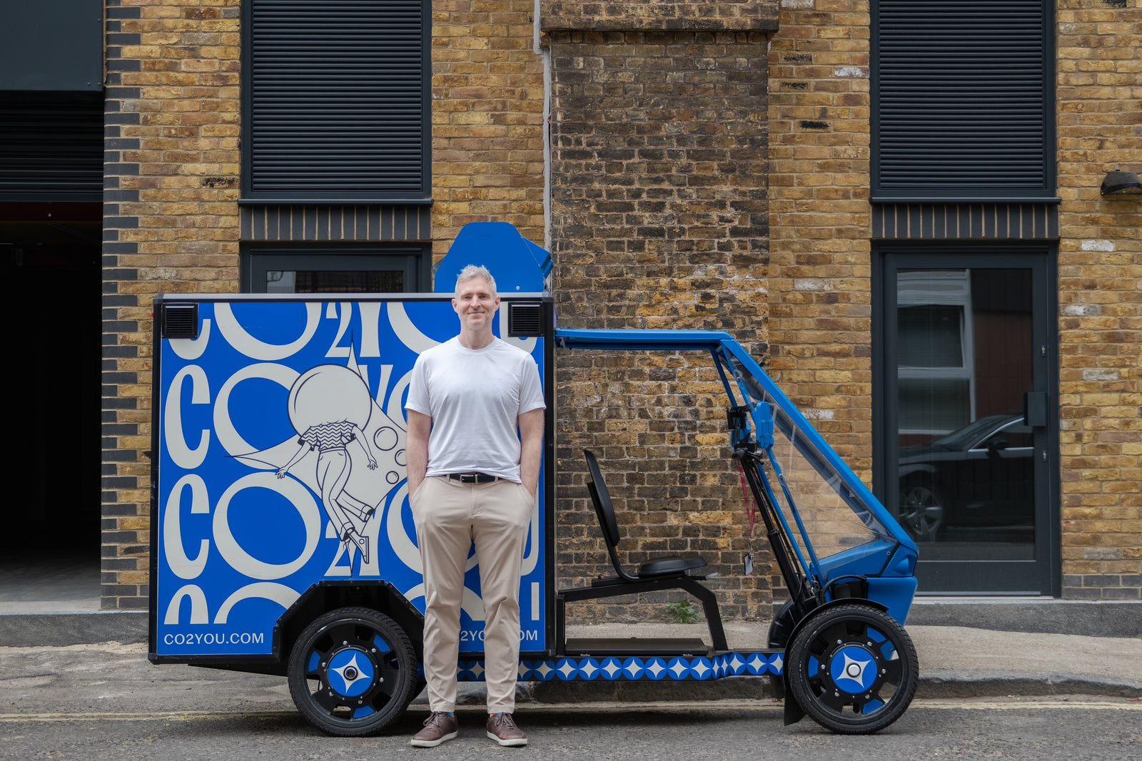 Your Bubbles Now Arrive by Bike