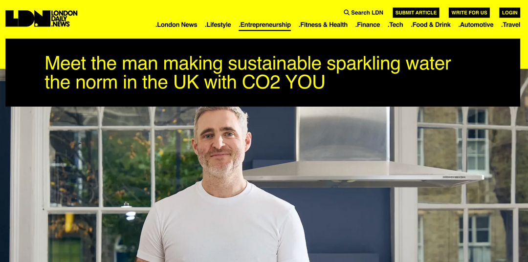 How We’re Making Sustainable Sparkling Water the Norm in the UK